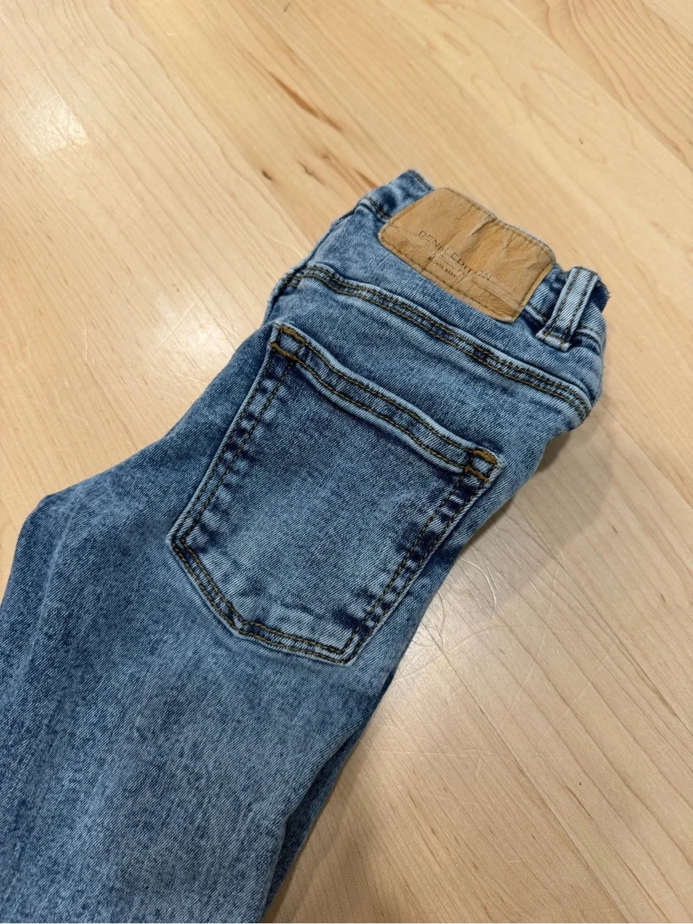 Zara Kids Light Blue Washed Jeans
